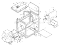 Part Location Diagram of 77594A Briggs and Stratton CONTROL PANEL & COVER ASSEMBLY